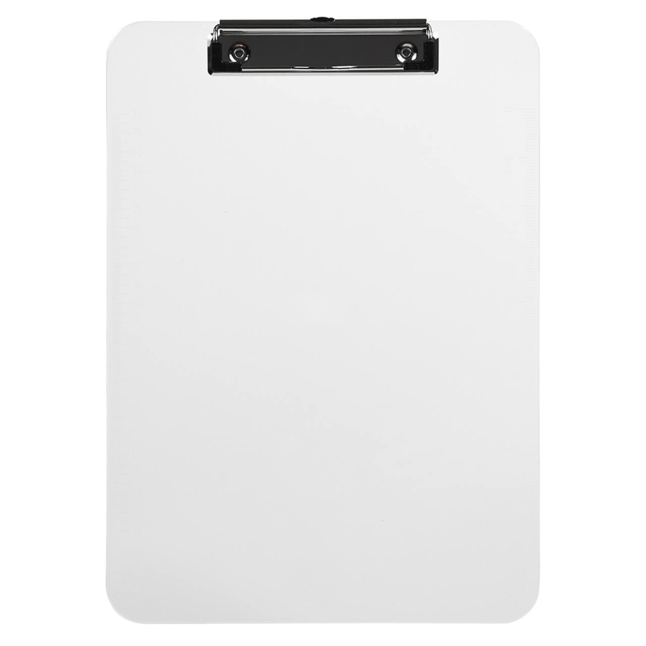 JAM Paper Letter Size Plastic Clipboards, 12ct.